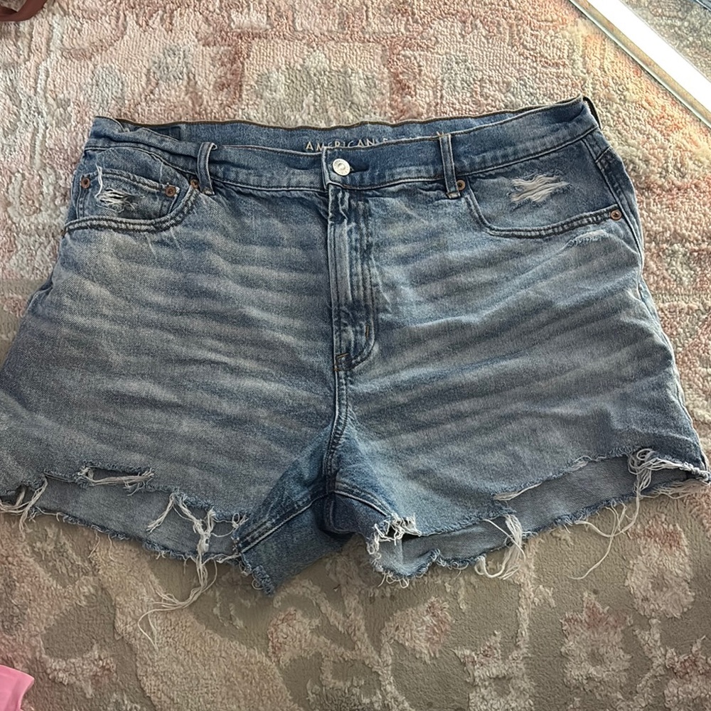American Eagle Outfitters Women's Blue Denim Shorts